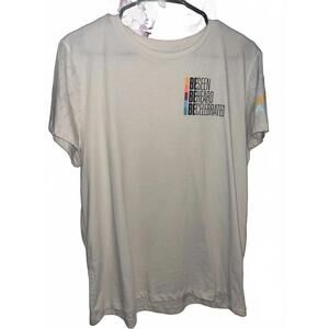 Under Armour XL “Be Seen Be Heard Be Celebrated” Tee
